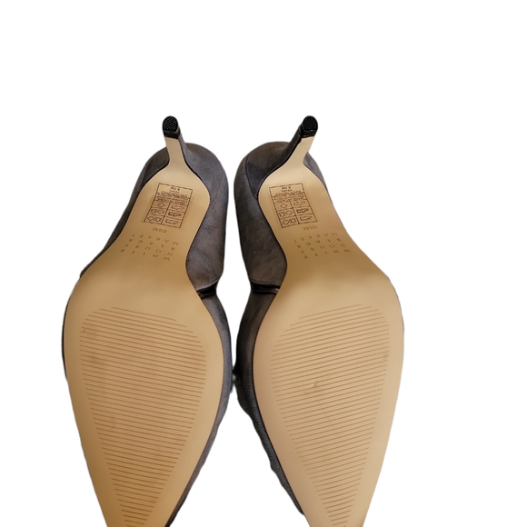 WHBM Emilia Smoked Pearl Heels - Picture 5 of 8